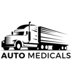 Logo of Auto Medicals, a UK based provider of HGV medicals, LGV medicals, Taxi medicals, PCV medicals, D4 medicals, C1 medicals and more